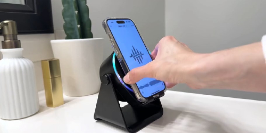 Wireless Induction Speaker Just $9.73 Shipped w/ Amazon Prime (Reg. $26)