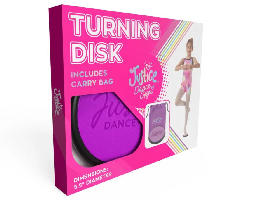 Justice Dance Turning Disc box