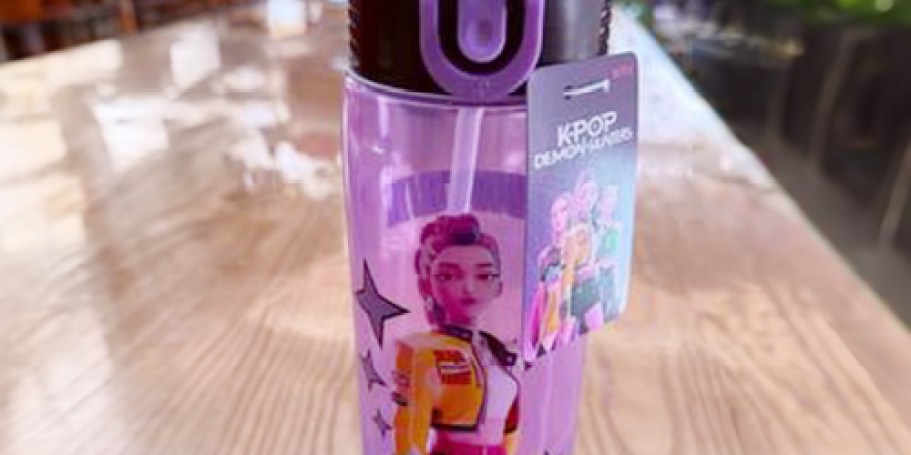 KPop Demon Hunters Water Bottles Only $5.98 on Walmart.com