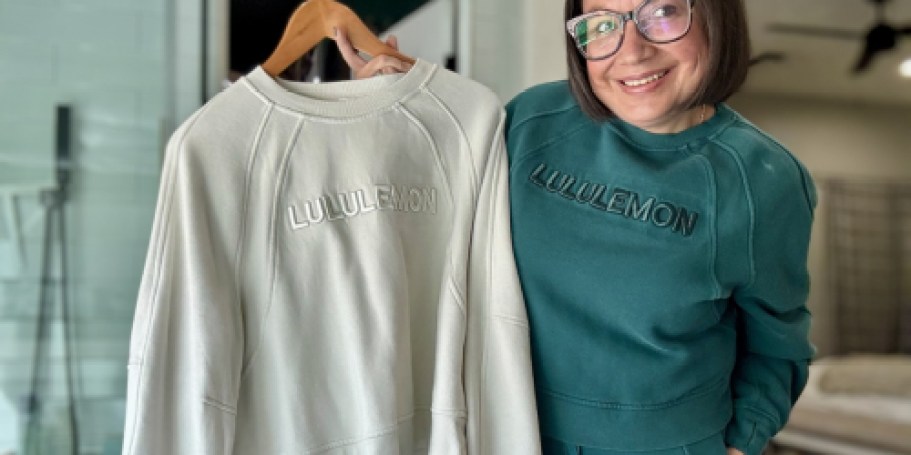lululemon Scuba Hoodies & Sweatshirts from $49 Shipped (Reg. $118) – Including Lina’s Fave!