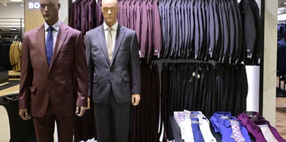 Macy’s Men’s Suits from $80.50 Shipped (Reg. $395)