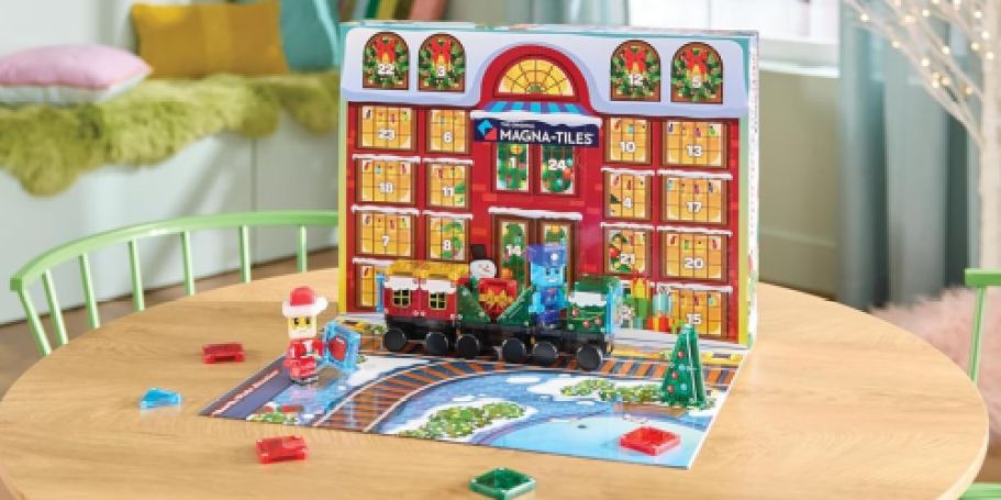 GO! Magna-Tiles Advent Calendar w/ 2 Figures Available on Amazon (May Sell Out)