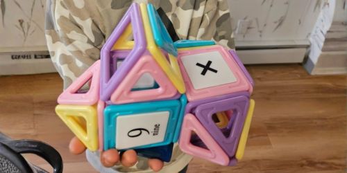 Magnetic Building Tiles Set Just $10 on Amazon