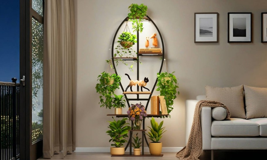 Plant Stand w/ Grow Lights Only $29.99 Shipped on Amazon