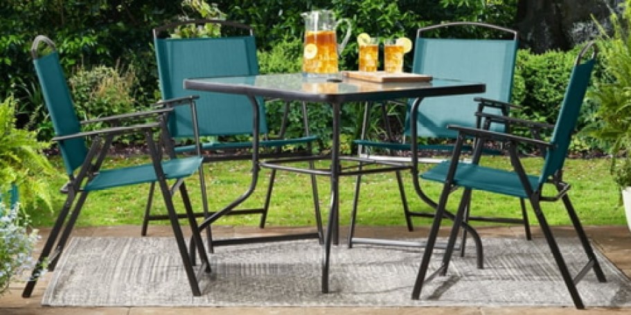 Mainstays 5-Piece Patio Dining Set Just $98 Shipped on Walmart.com