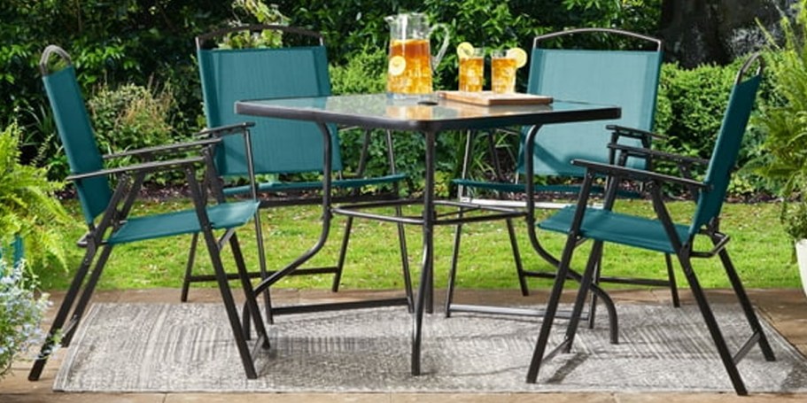 Mainstays 5-Piece Patio Dining Set Just $98 Shipped on Walmart.com