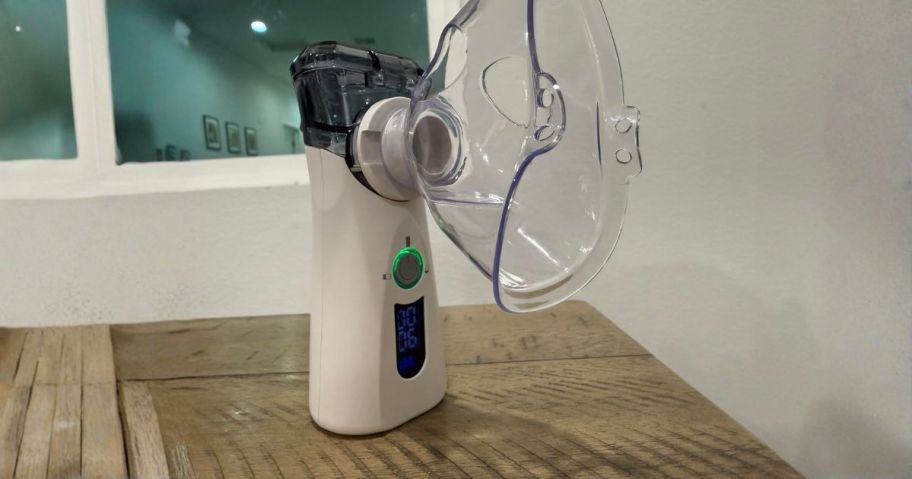 nebulizer on table
