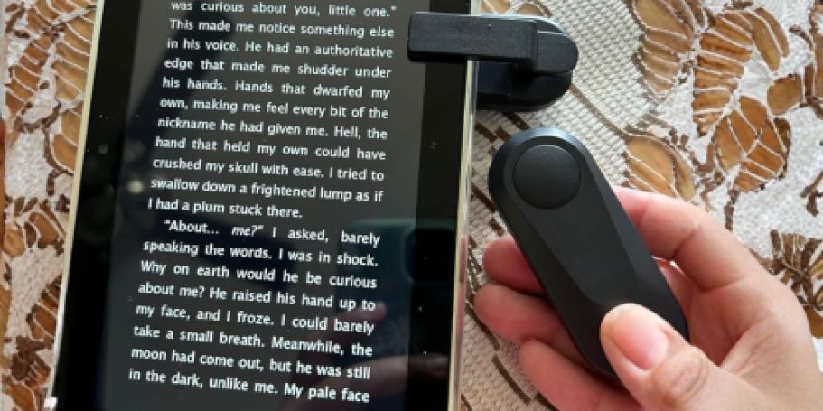 WOW! E-Reader Remote Page Turner Only $3.99 on Amazon (Reg. $32)