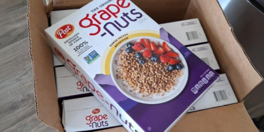 Grape Nuts or Great Grains Cereal Just $2.84 Shipped on Amazon