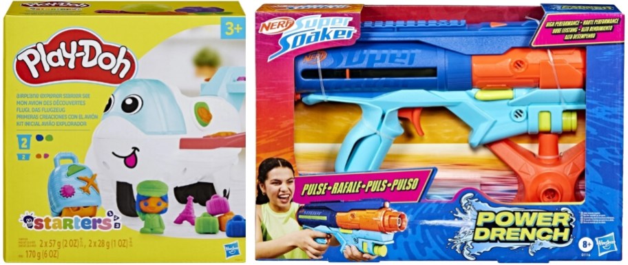 super soaker and play doh set