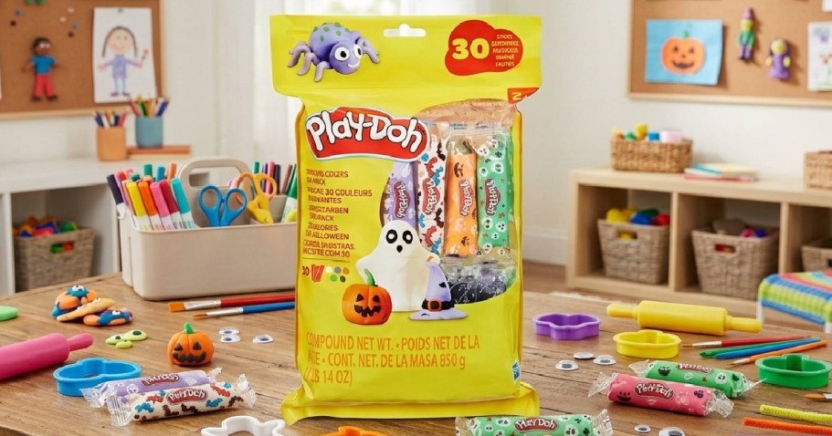 Play-Doh Halloween 30-Pack Only $9 on Michaels.com