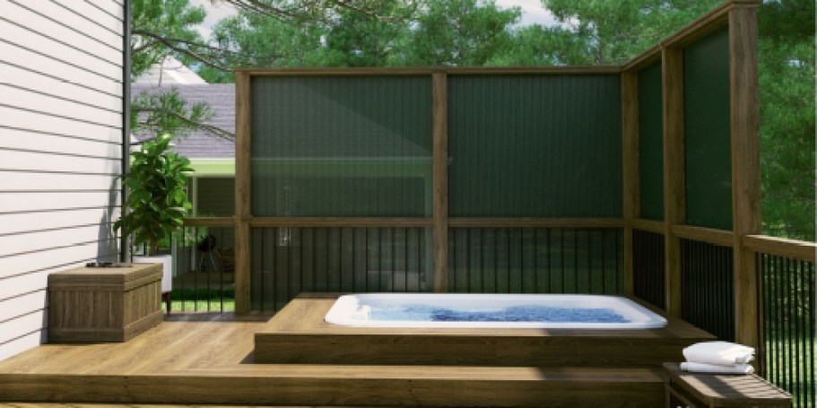 Coolaroo Shade Fabric Only $11.99 on Lowes.com (Reg. $30)