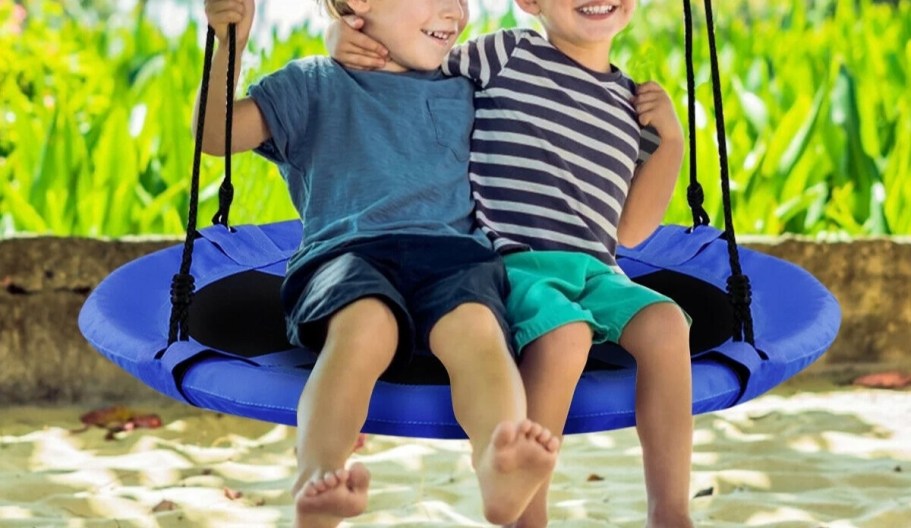 Saucer Swing Just $18.98 on Walmart.com (Reg. $59) | Holds Up to 700lbs