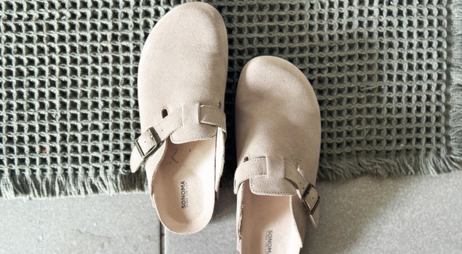 Love Birks? Pay $120 LESS for Look-Alike Sonoma Suede Clogs at Kohl’s