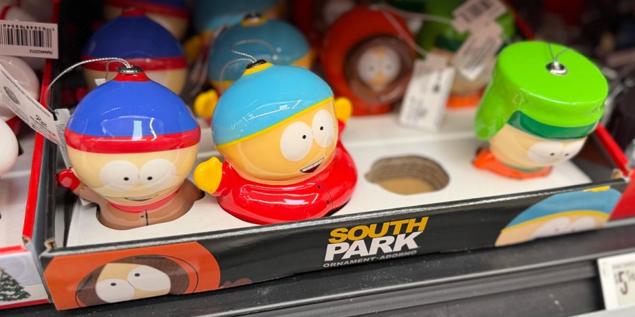 south park character ornaments 
