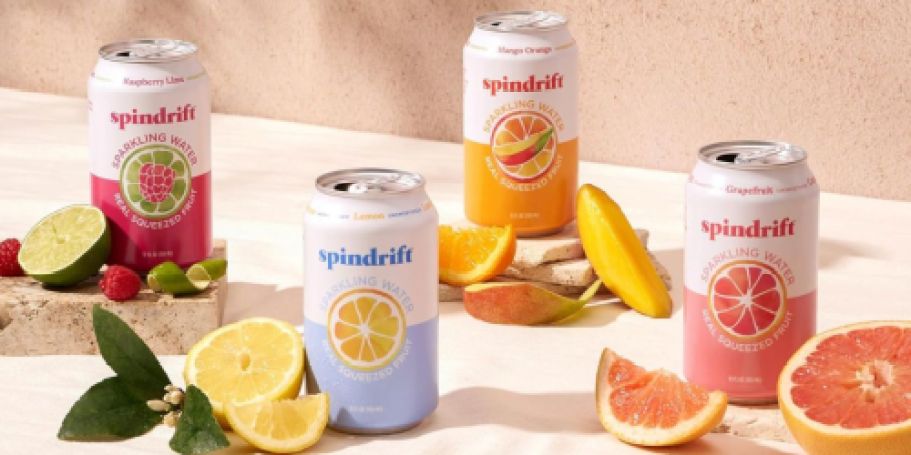 Spindrift Sparkling Water 20-Count Just $10 Shipped on Amazon