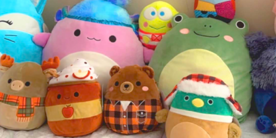 FOUR Squishmallows Plush Just $23.96 Shipped for Prime Members (Only $5.99 Each)