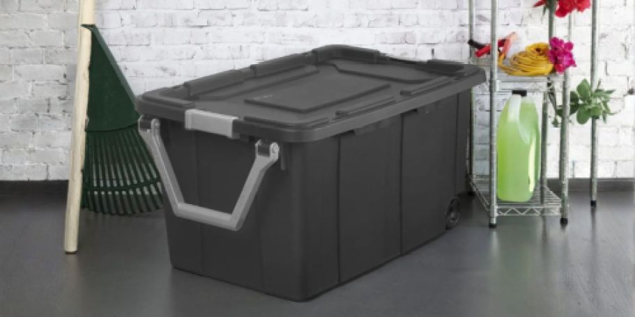 Sterilite 40-Gallon Wheeled Storage Tote Just $19.97 on Walmart.com (Reg. $28)