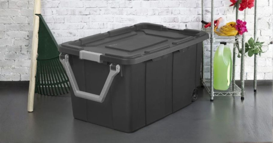 Sterilite 40-Gallon Wheeled Storage Tote Just $19.97 on Walmart.com (Reg. $28)