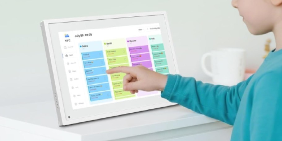 40% Off Smart Digital Calendar on Amazon (Plan Schedules, Meals, Chores, & More!)