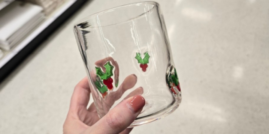 Target’s Christmas Icon Glasses Just Dropped & Have All the Anthro Vibes