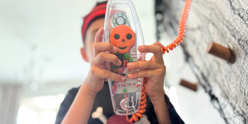 Retro Halloween Phone Decor Just $12.60 at Target (Reg. $19) | Rings, Glows, & Talks Back!