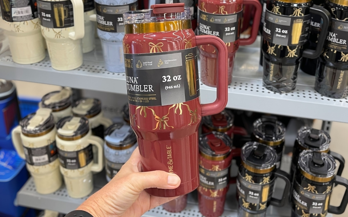 New Holiday Thyme & Table Tumblers Just $19.97 at Walmart | Hip2Save