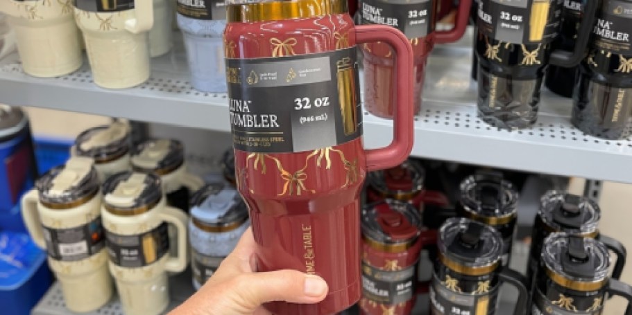 New Holiday Thyme & Table Tumblers Just $19.97 at Walmart