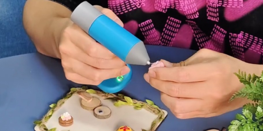 Cordless Hot Glue Gun Kit w/ 20 Glue Sticks Just $14.99 on Amazon (Reg. $30)