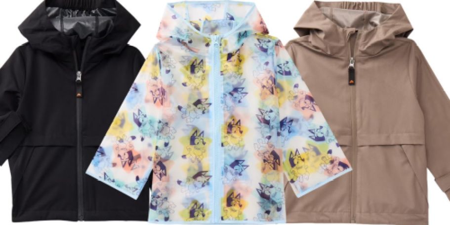 Toddler Rain Jackets Only $7.50 on Walmart.com