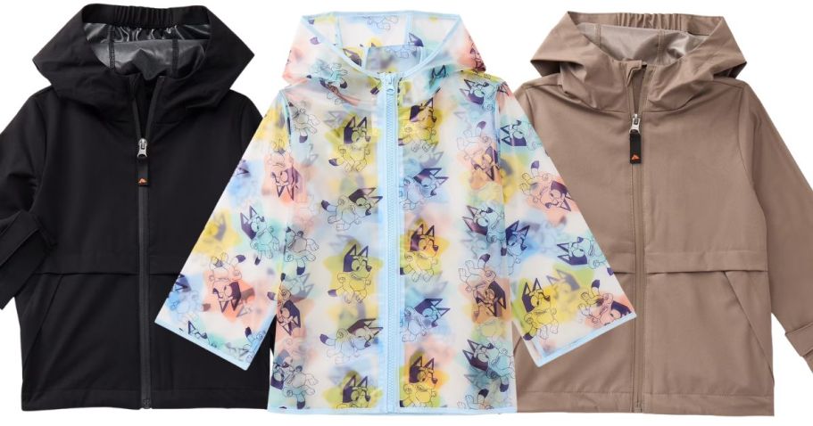 Toddler Rain Jackets Only $7.50 on Walmart.com