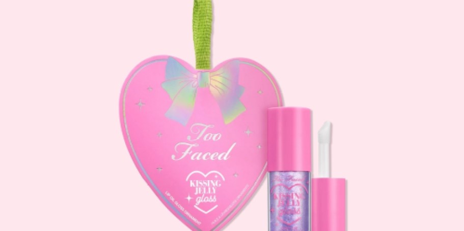 Too Faced Kissing Jelly Ornament from $12 + FREE Shipping