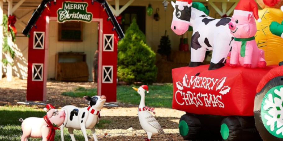 Up to 55% Off Tractor Supply Christmas Decor (Including a Holiday Armadillo!)