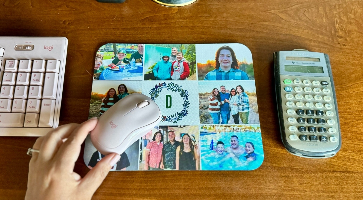 $5 Walgreens Custom Photo Mouse Pads = Such a Cute Teacher Gift!