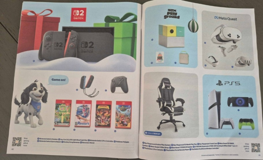 walmart toy shop tech gifts spread