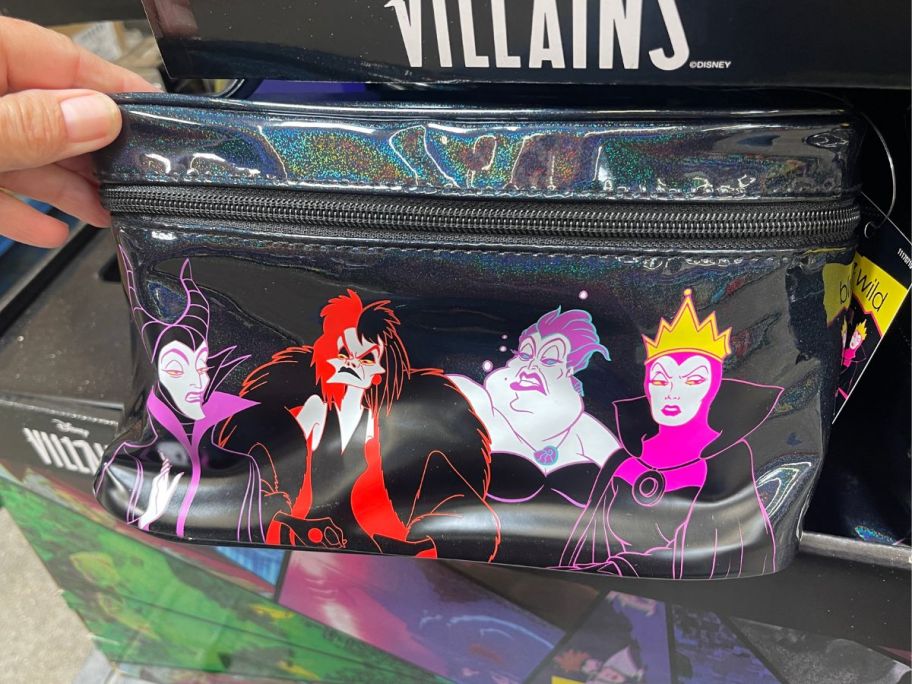 Wet N Wild Disney Villains Makeup Bag in hand in store