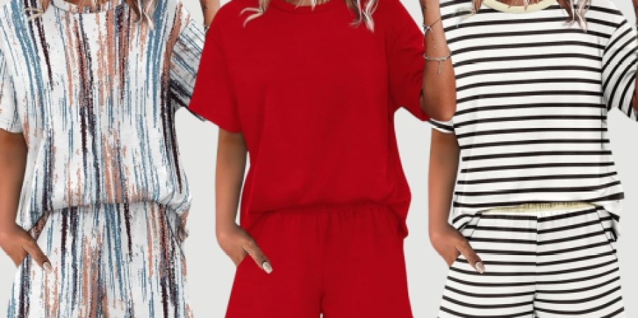 Women’s 2-Piece Lounge Set Only $9.89 on Amazon (Reg. $30)