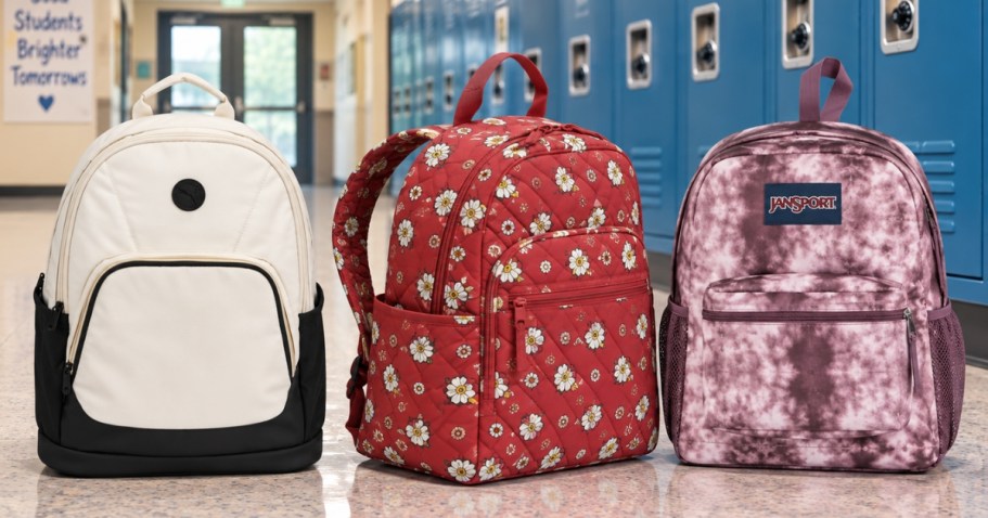 Backpacks from $9.99 Shipped for New Woot Customers | JanSport, Vera Bradley, PUMA, & More
