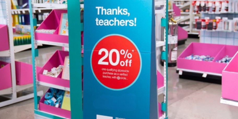 Target Teacher Discount | 20% Off ENTIRE Shopping Trip (Includes Homeschoolers)