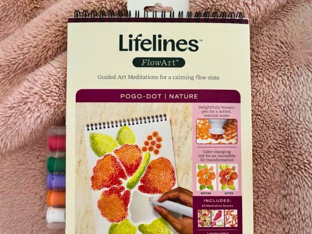 Lifelines FlowArt Activity Pads w/ Markers Only $4.97 on Walmart.com (Reg. $10)