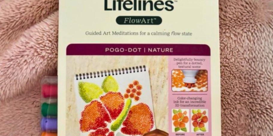 Lifelines FlowArt Activity Pad 2‑Packs from $21.98 on Amazon (Includes Markers + Bonus Pages)