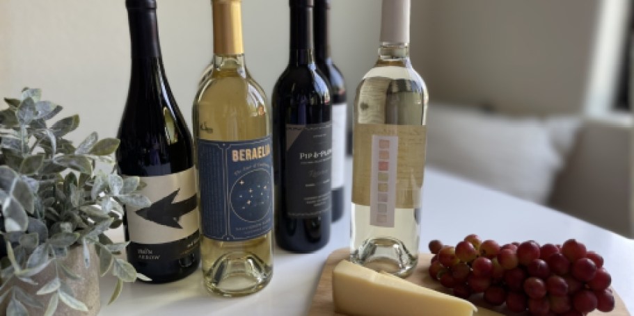 SIX Bottles of Wine Just $44.95 Shipped? Cheers to That!