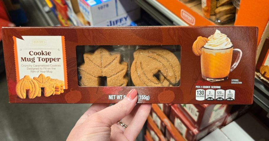 Fall Cookie Mug Toppers at ALDI