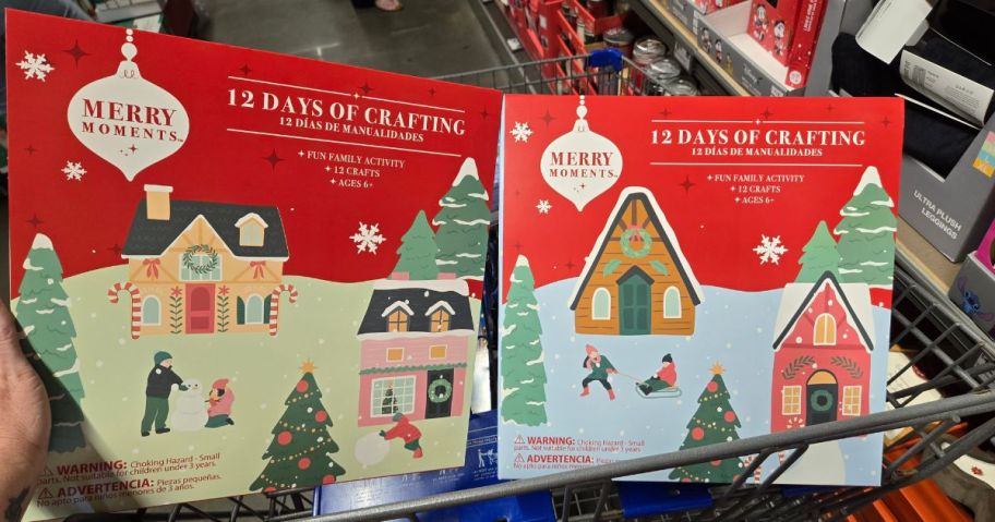 Aldi Advent Crafting