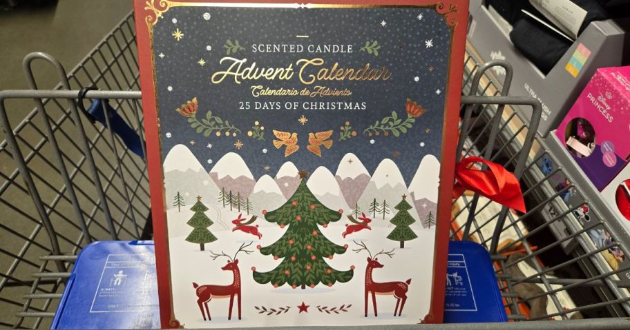 Aldi Advent Scented Candles