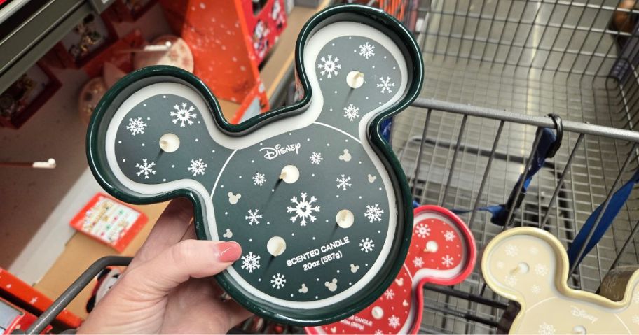 Aldi Christmas Disney Scented Candles