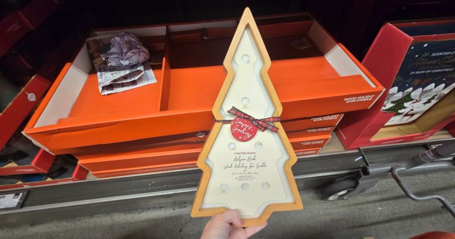 Aldi Christmas Tree Candle