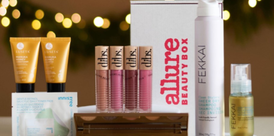 Allure Beauty Box Only $19.99 Shipped (Split Up Products for Easy & High-End Stocking Stuffers!)