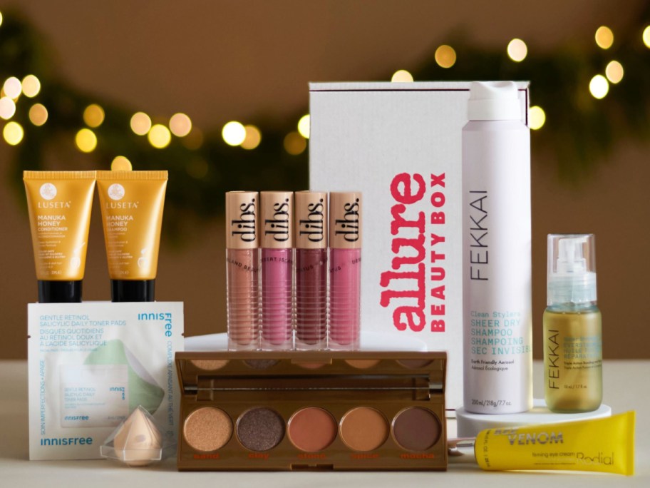 Beauty products from Allure.