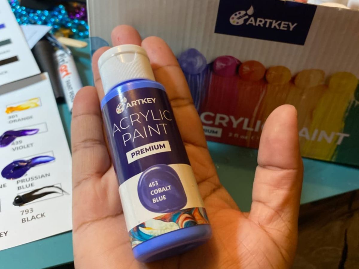 Acrylic Paint 24-Color Set Just $9.49 on Amazon (Regularly $19)